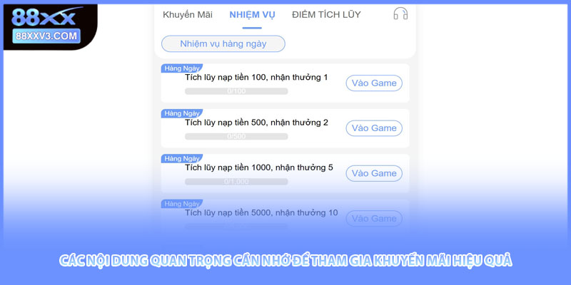 Các nội dung quan trọng cần nhớ để tham gia khuyến mãi hiệu quả 